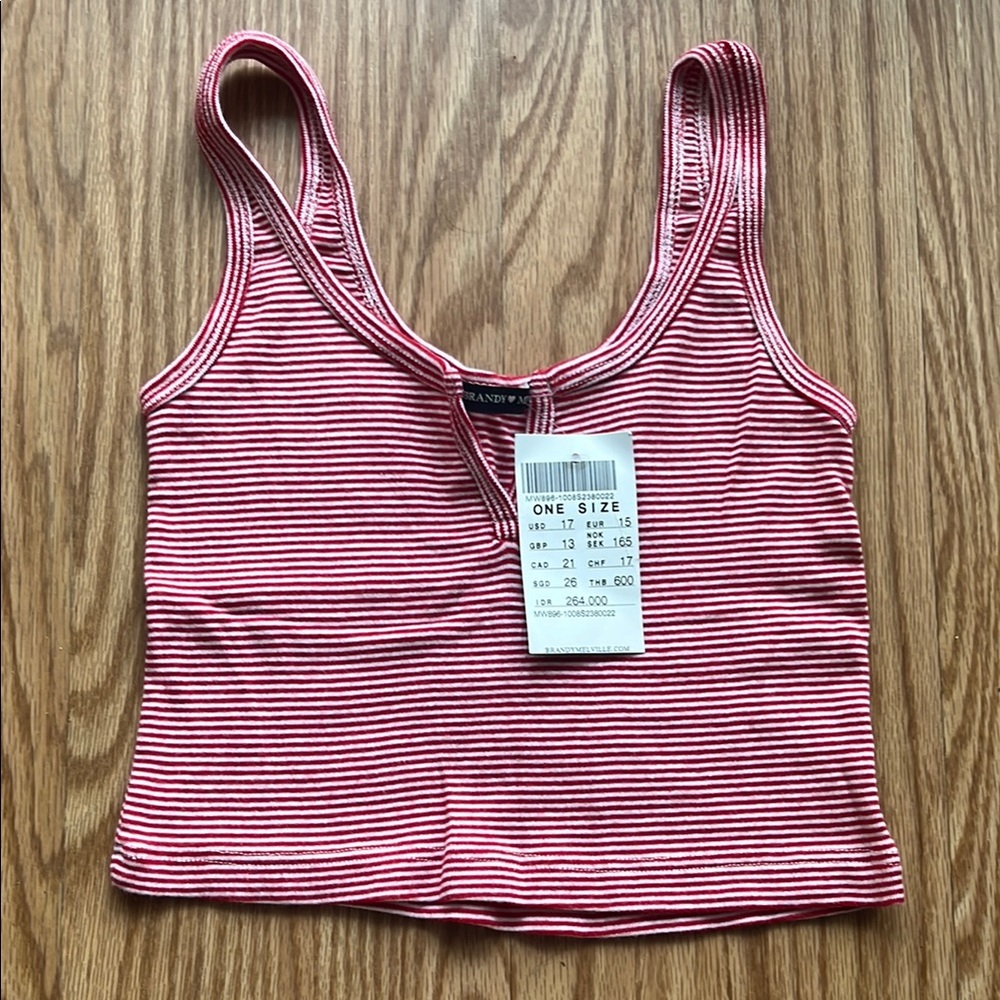 Brandy Melville Striped Top